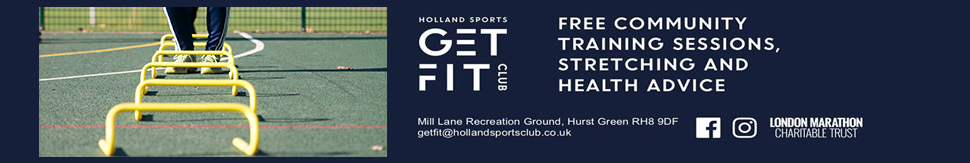 get fit, keep fit at Holland Sports
